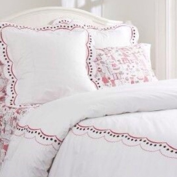 💫HP💫 PB KIDS AMELIA DUVET & SHAM SET (TWIN) - Picture 1 of 10